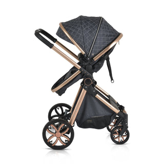 Cochecito convertible Alma Negro - Kokolindo