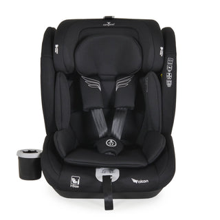 Silla de coche Falcon 76 - 150 cm Negro - Kokolindo