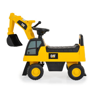 +Ride on car CAT Excavator 662 yellow - Kokolindo