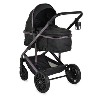Cochecito convertible 2 en 1 All Road Negro - Kokolindo