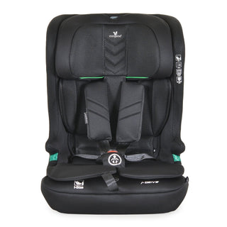 Silla de coche I - Drive 76 - 150 cm Negro - Kokolindo