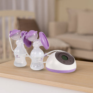 Sacaleches eléctrico Elegance Duo purple - Kokolindo